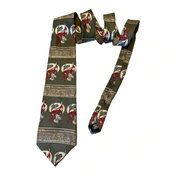 Vintage Tabasco Men’s Silk Necktie - Picture 1 of 4